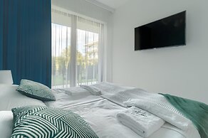 Ground Floor Apartment With a Garden in Niechorze