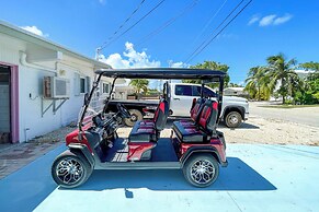 Waterfront Key Colony Beach Home w/ Golf Cart!