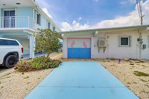 Waterfront Key Colony Beach Home w/ Golf Cart!
