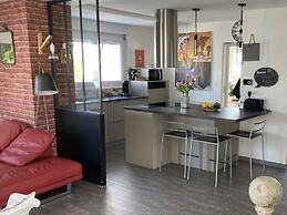 Unusual Duplex With Garden
