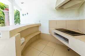 New house with pool and grill area