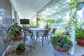 New house with pool and grill area