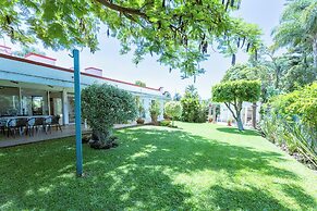 New house with pool and grill area