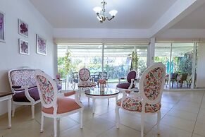 New house with pool and grill area