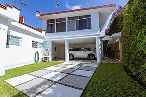 New house with pool and grill area