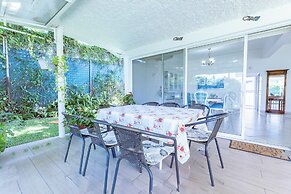 New house with pool and grill area