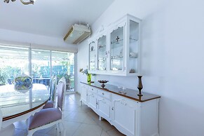 New house with pool and grill area