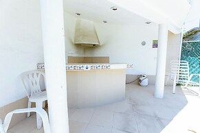 New house with pool and grill area