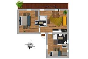 Flat in Krimml With a Balcony