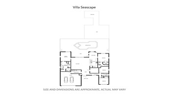Seascape - Spa Whilrpool South Terrace 4 Bedroom