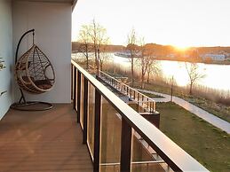 A Comfortable Apartment With a Swimming Pool and Sauna in Dziwnow for 