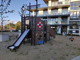 A Comfortable Apartment With a Swimming Pool and Sauna in Dziwnow for 