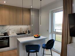 A Comfortable Apartment With a Swimming Pool and Sauna in Dziwnow for 