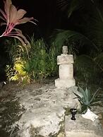 La casa de piedra y colores