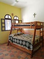 La casa de piedra y colores