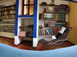 La casa de piedra y colores