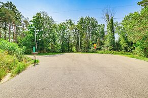 Private Island: Home in Belding w/ Dock & Grill!