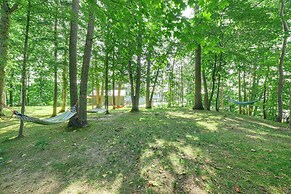 Private Island: Home in Belding w/ Dock & Grill!