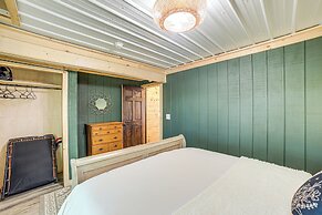 Private Island: Home in Belding w/ Dock & Grill!