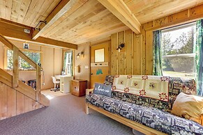Cabin on 5 Acres in Port Angeles w/ Fire Pit!