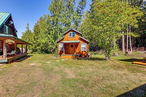 Cabin on 5 Acres in Port Angeles w/ Fire Pit!