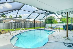 Private Pool & Yard: Dog-friendly Cape Coral Home