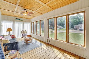 Spacious Vintage Gem w/ Sunroom in Manistee!