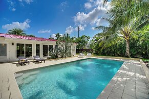 Private Oasis w/ Pool: Walk to Melbourne Beach!