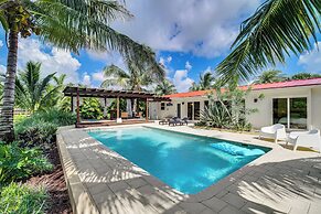 Private Oasis w/ Pool: Walk to Melbourne Beach!