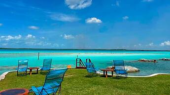 Blue Caribe Bacalar Front Lagoon