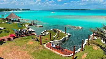 Blue Caribe Bacalar Front Lagoon