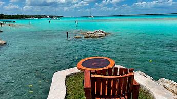 Blue Caribe Bacalar Front Lagoon
