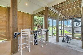 Canal-front Home, Walk to Sea Isle Beach!