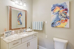 Canal-front Home, Walk to Sea Isle Beach!