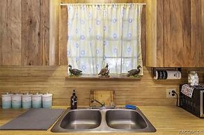 Rustic Lakehouse kayaks fishing bonfires