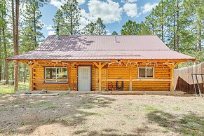 Alpine Cabin w/ Deck: 3 Mi to Luna Lake!