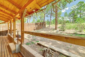 Alpine Cabin w/ Deck: 3 Mi to Luna Lake!