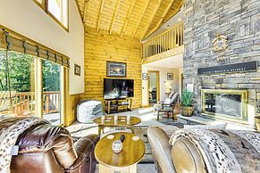 Family Valley Head Cabin: Deck & Mtn Views