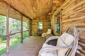 Handcrafted Log Cabin on 16 Acres: 14 Mi to Canton