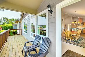 Coastal Oregon Home: Walk to Dock!