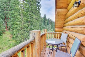 Log Cabin w/ Wraparound Deck in Breckenridge!