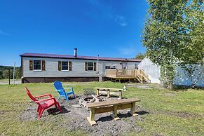 Pet-friendly Perham Home: Fire Pit + Trail Access!