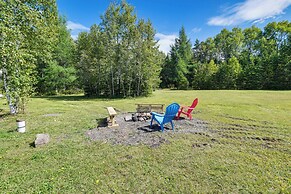 Pet-friendly Home w/ Decks & Fire Pit in Perham!