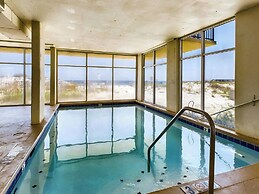 Chic Beachfront Escape: Dreamy View, Balcony, Pool