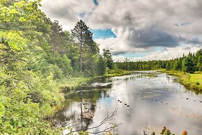 Cabin in Boulder Junction w/ Fire Pit + Deck!