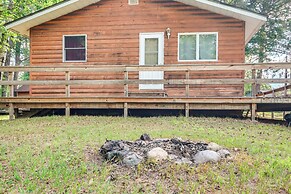 Cabin in Boulder Junction w/ Fire Pit + Deck!