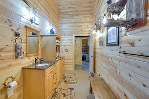 Hunter's Retreat in South Dakota: Patio, Fire Pit