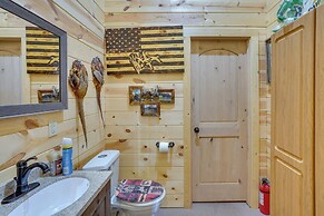 Hunter's Retreat in South Dakota: Patio, Fire Pit