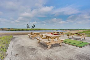 Hunter's Retreat in South Dakota: Patio, Fire Pit