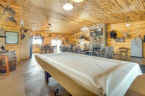 Hunter's Retreat in South Dakota: Patio, Fire Pit